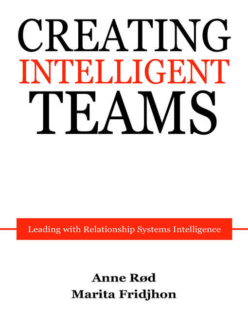 Title details for Creating Intelligent Teams by Anne Rød - Available